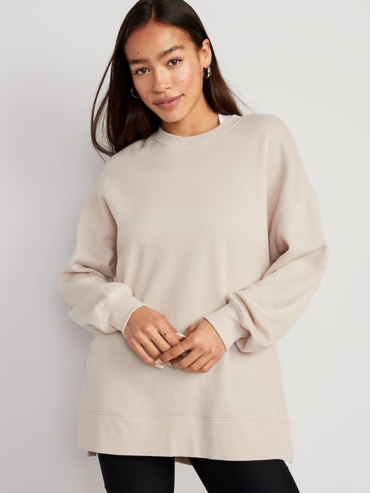 Old navy loose tunic sweatshirt for women sale