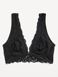 View large product image 4 of 8. Lace Front-Close Bralette