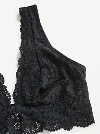 View large product image 3 of 8. Lace Front-Close Bralette