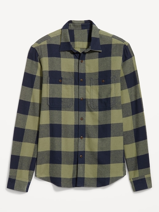 Image number 4 showing, Double-Brushed Flannel Shirt