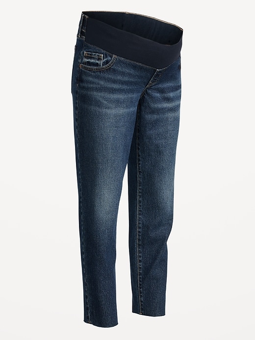 Image number 8 showing, Maternity Front Low-Panel OG Straight Jeans