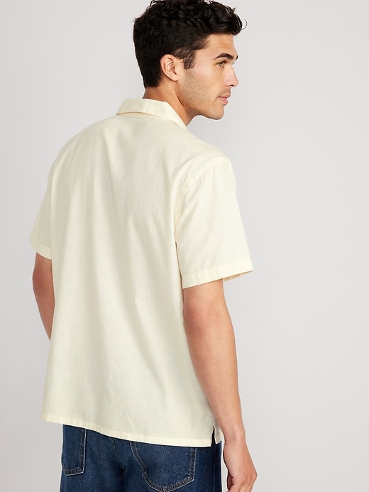 Image number 2 showing, Short-Sleeve Matching Print Camp Shirt