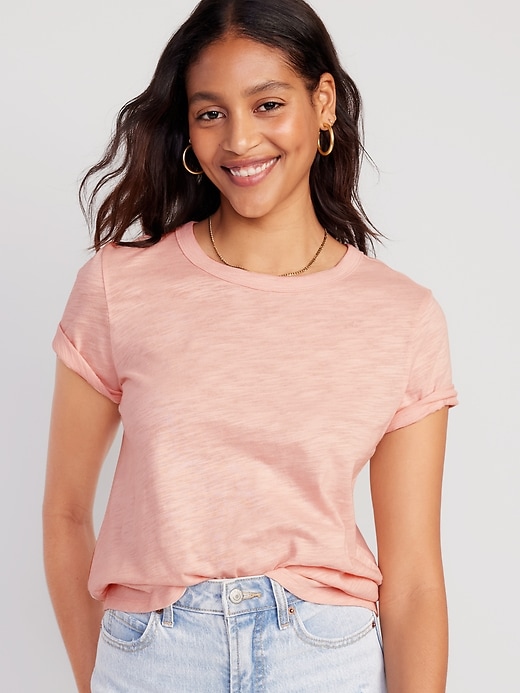 EveryWear SlubKnit TShirt for Women Old Navy