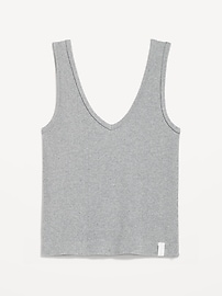 View large product image 4 of 8. Rib-Knit Seamless Tank Top