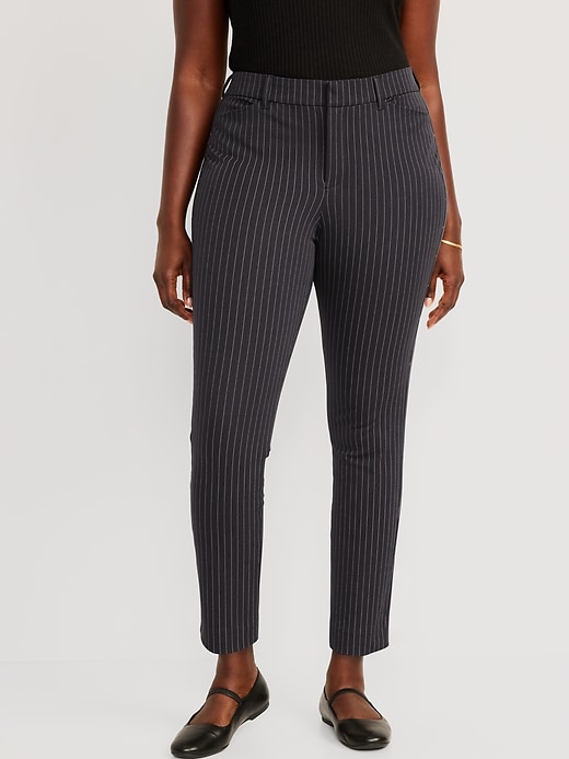 Image number 5 showing, High-Waisted Pixie Skinny Ankle Pants