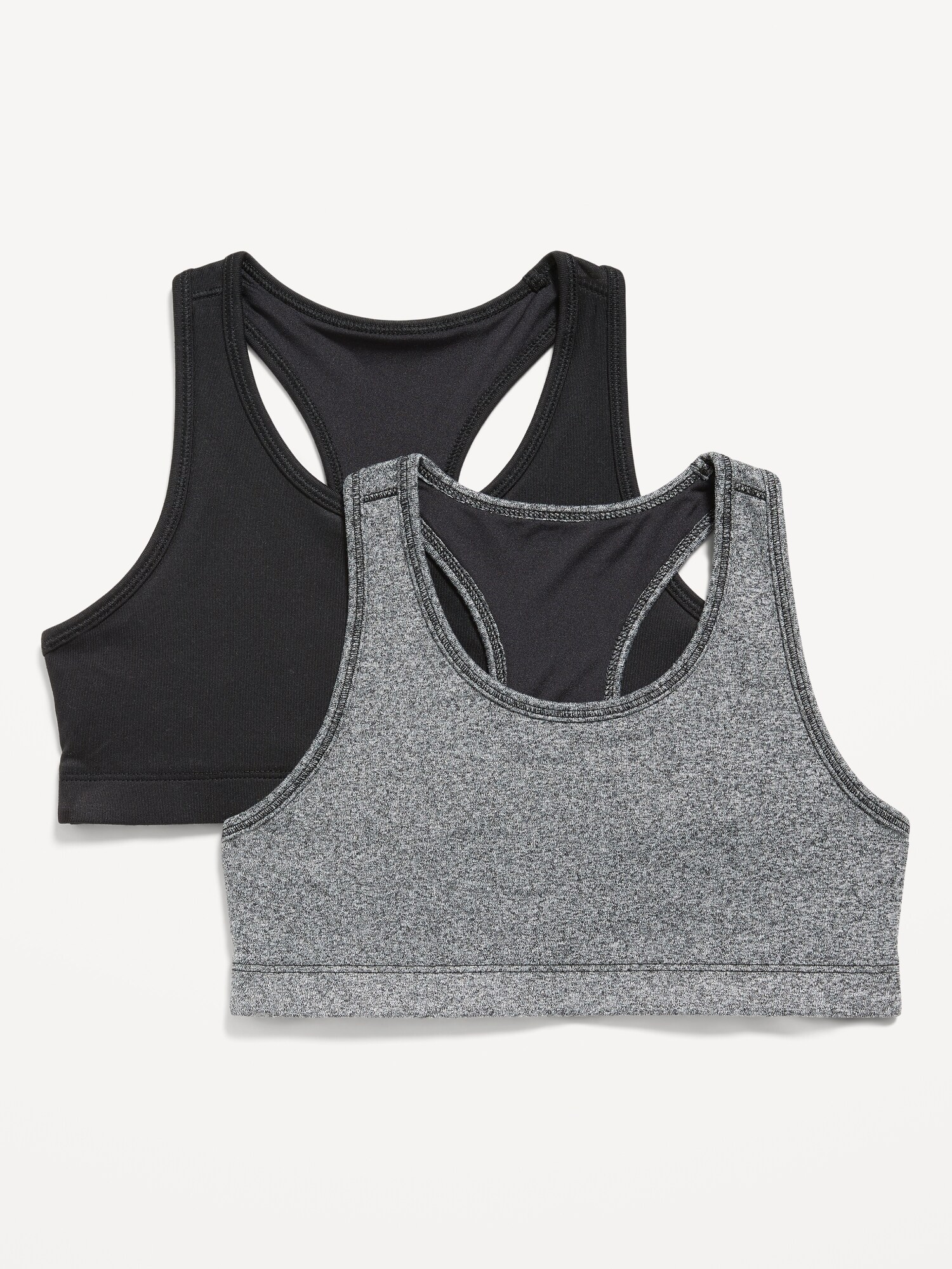 Спортивное бра PowerPress для детей, 2 шт. — Old Navy, цвет: Чёрный