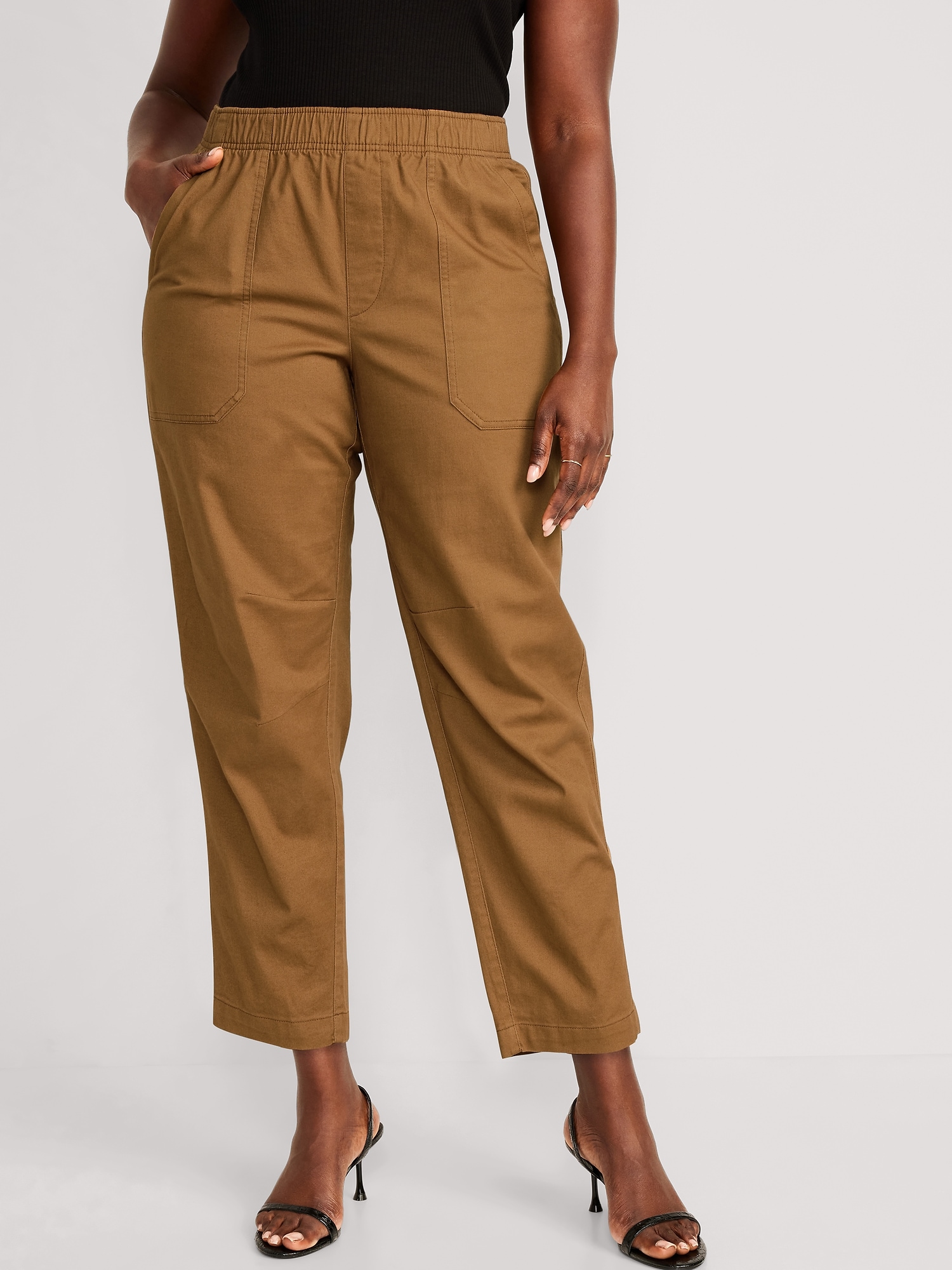 High-Waisted Pulla Utility Pants for Women | Old Navy
