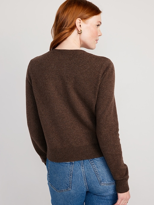 Image number 2 showing, SoSoft Crop Cardigan Sweater