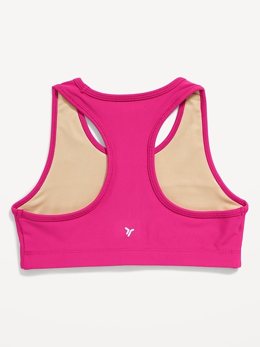 View large product image 2 of 2. PowerSoft Racer-Back Sports Bra for Girls