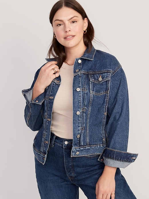 Image number 5 showing, Classic Jean Jacket for Women