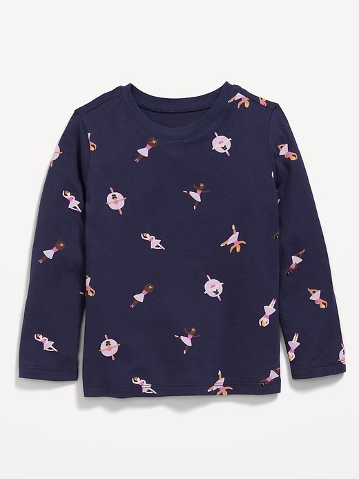 View large product image 1 of 1. Unisex Long-Sleeve Printed T-Shirt for Toddler