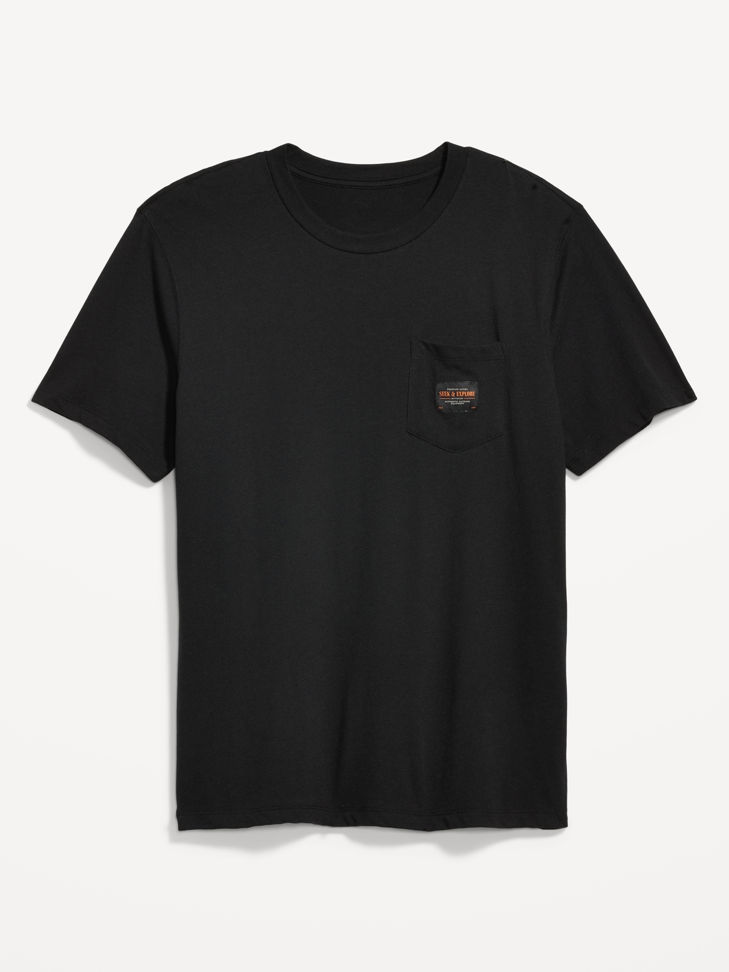 Soft-Washed Graphic Pocket T-Shirt