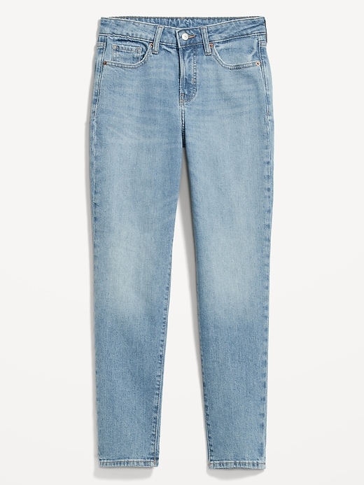 High-Waisted OG Straight Cotton-Hemp Blend Ankle Jeans | Old Navy