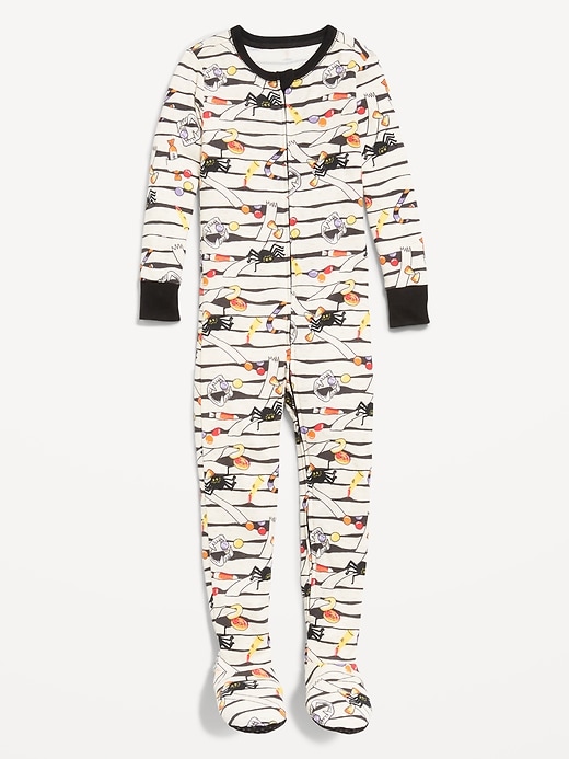 View large product image 2 of 4. Matching Unisex 2-Way-Zip Snug-Fit Pajama One-Piece for Toddler & Baby