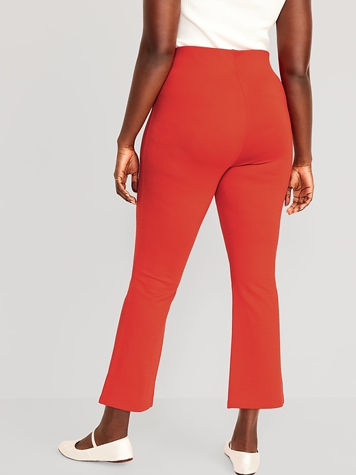 Image number 6 showing, Extra High-Waisted Stevie Crop Kick Flare Pants