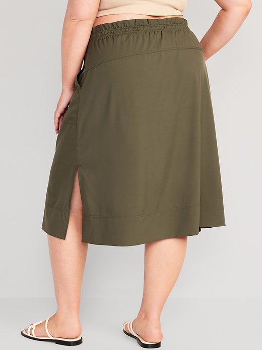 Old navy clearance elastic waist skirt