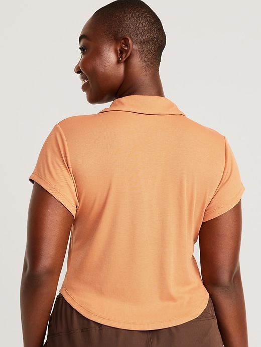 Image number 5 showing, UltraLite Rib-Knit Polo