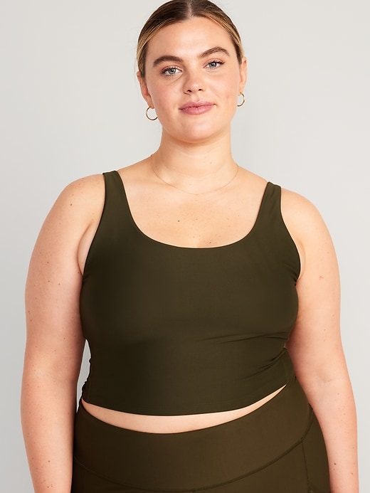 Light Support PowerSoft Longline Sports Bra for Women, Old Navy in 2023