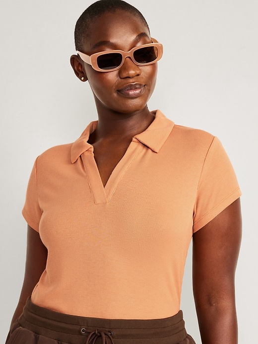 Image number 4 showing, UltraLite Rib-Knit Polo