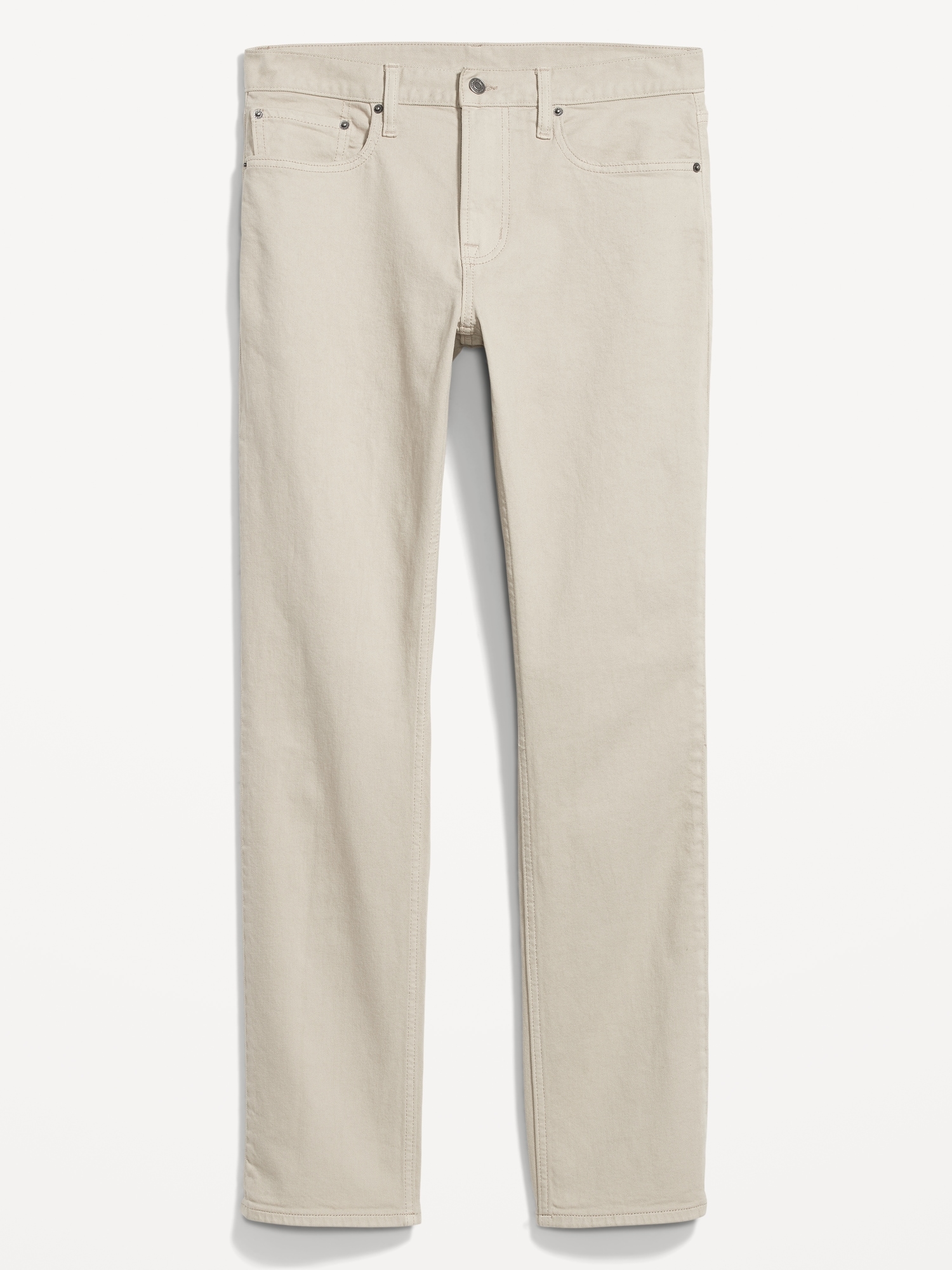 Straight Five-Pocket Pants for Old Men | Navy