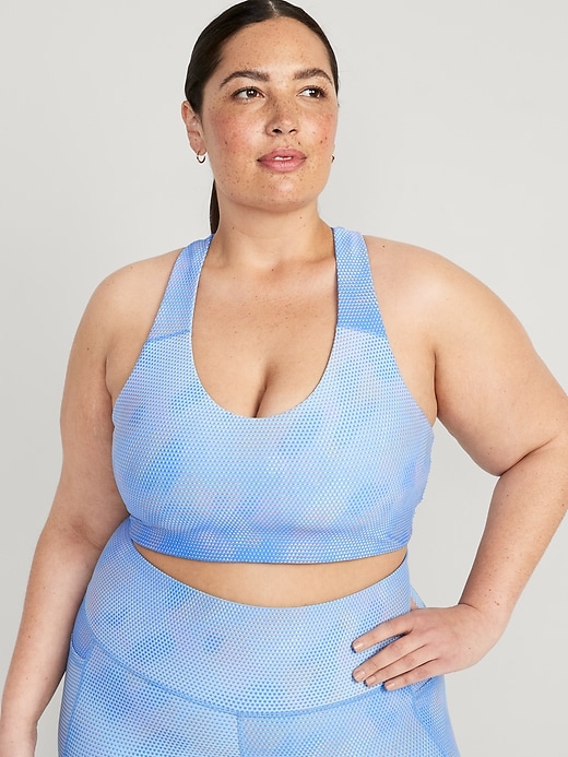 Image number 7 showing, Medium Support PowerSoft Racerback Sports Bra