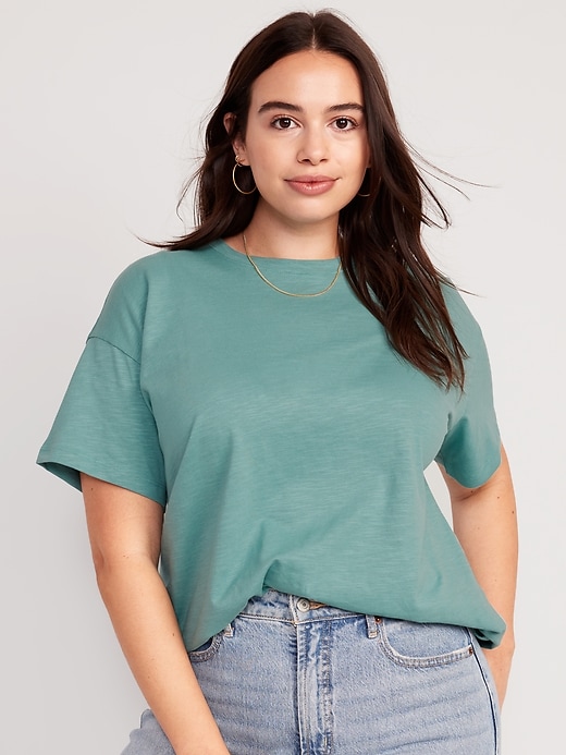 Vintage Slub-Knit T-Shirt for Women | Old Navy