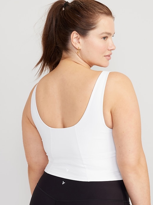 Image number 8 showing, Light Support PowerSoft Longline Sports Bra
