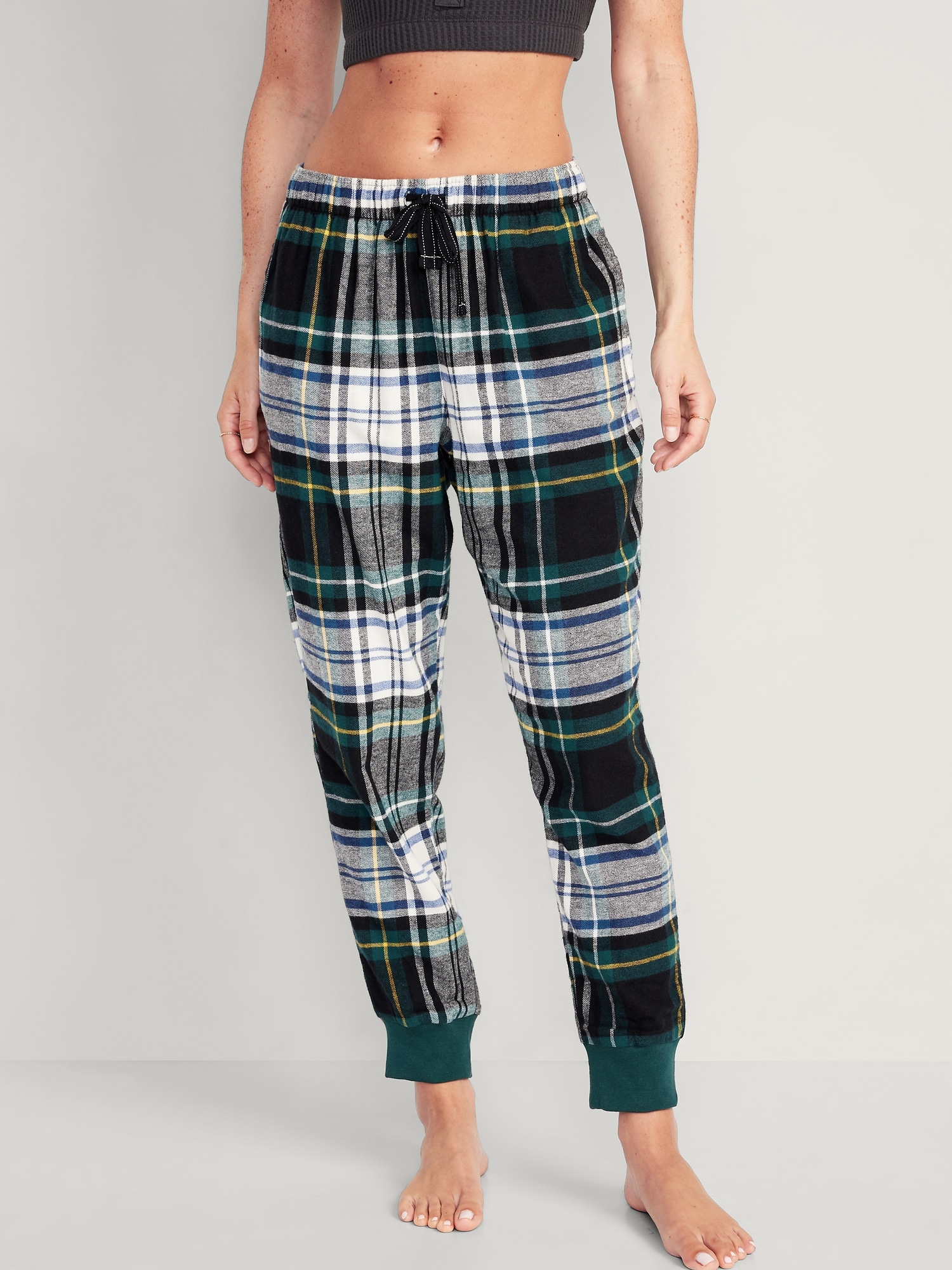 Women's Flannel Lounge Pants With Pockets