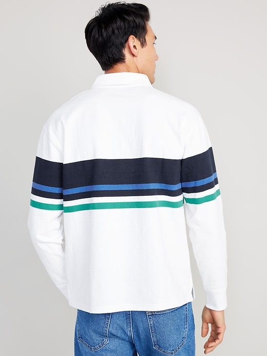 Long-Sleeve Rugby Polo | Old Navy