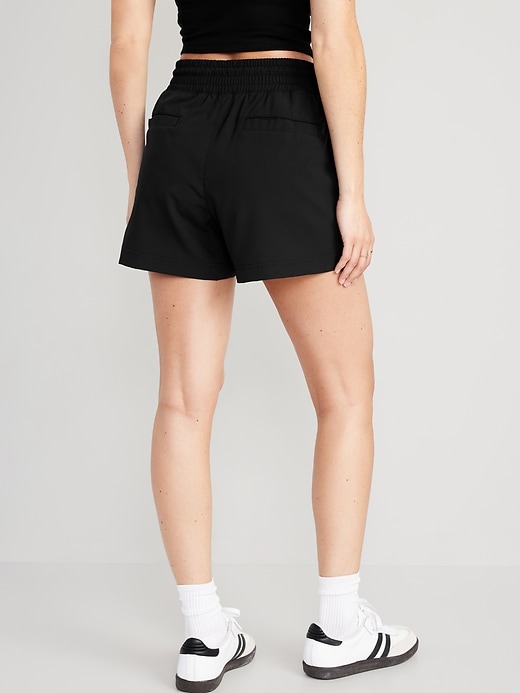 Image number 2 showing, High-Waisted StretchTech Shorts -- 4-inch inseam