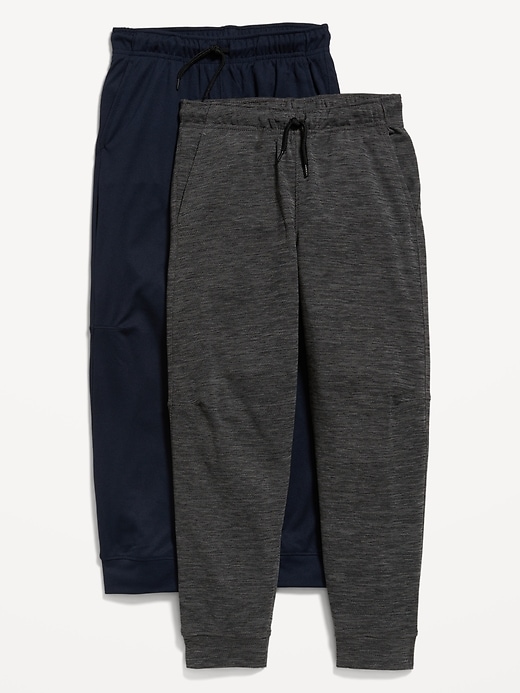View large product image 1 of 1. Go-Dry Cool Mesh Jogger Pants 2-Pack for Boys