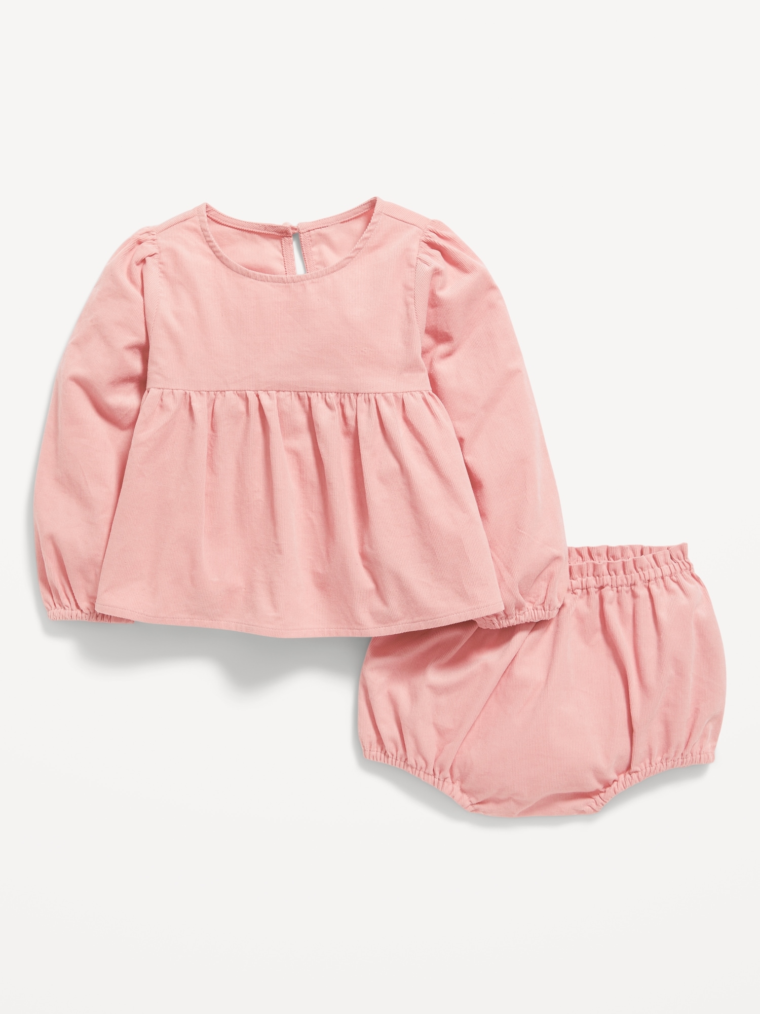 LongSleeve Corduroy Top and Bloomers Set for Baby Old Navy