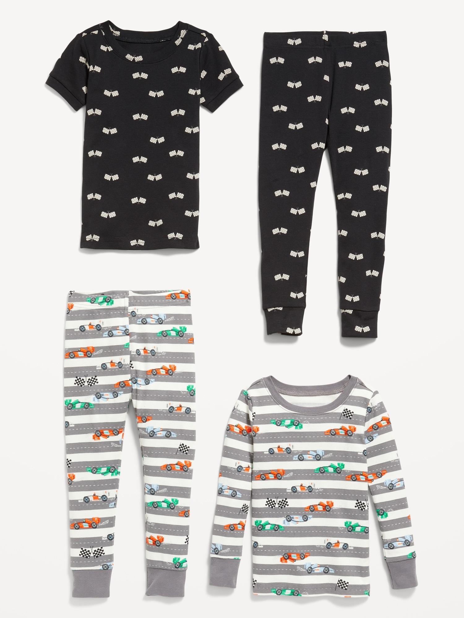 Unisex 4Piece SnugFit Pajama Set for Toddler & Baby Old Navy