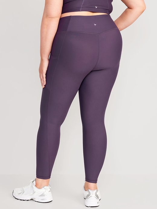 Old Navy Extra High-Waisted PowerSoft Light Compression Hddn-Pocket Leggings  4X