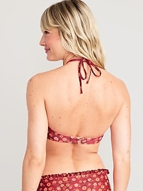 Ruffled Convertible Bandeau Swim Top for Women, Old Navy in 2023