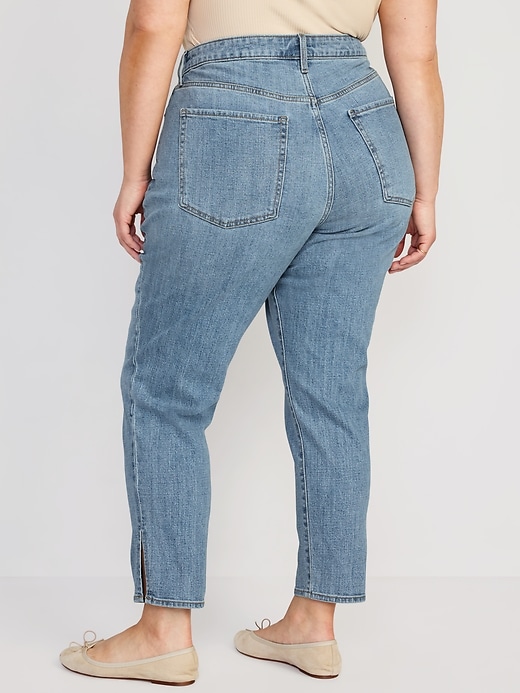 Image number 8 showing, Curvy High-Waisted OG Straight Jeans
