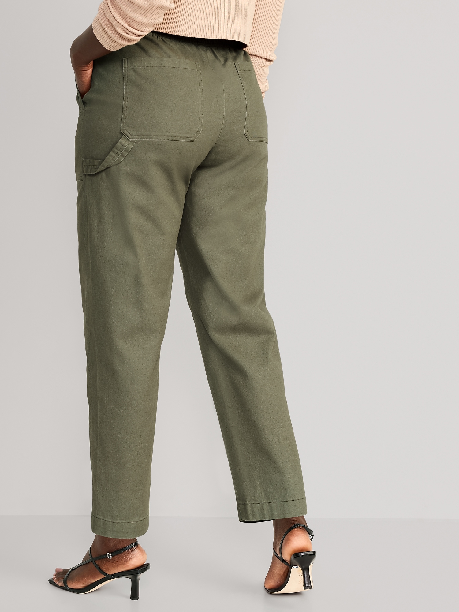 High-Waisted Pulla Utility Pants