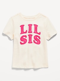 Image number 1 showing, Unisex Short-Sleeve Graphic T-Shirt for Toddler