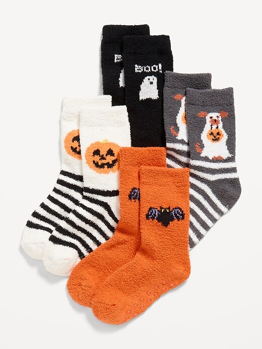 Unisex Cozy Halloween Socks For Toddler & Baby | Old Navy