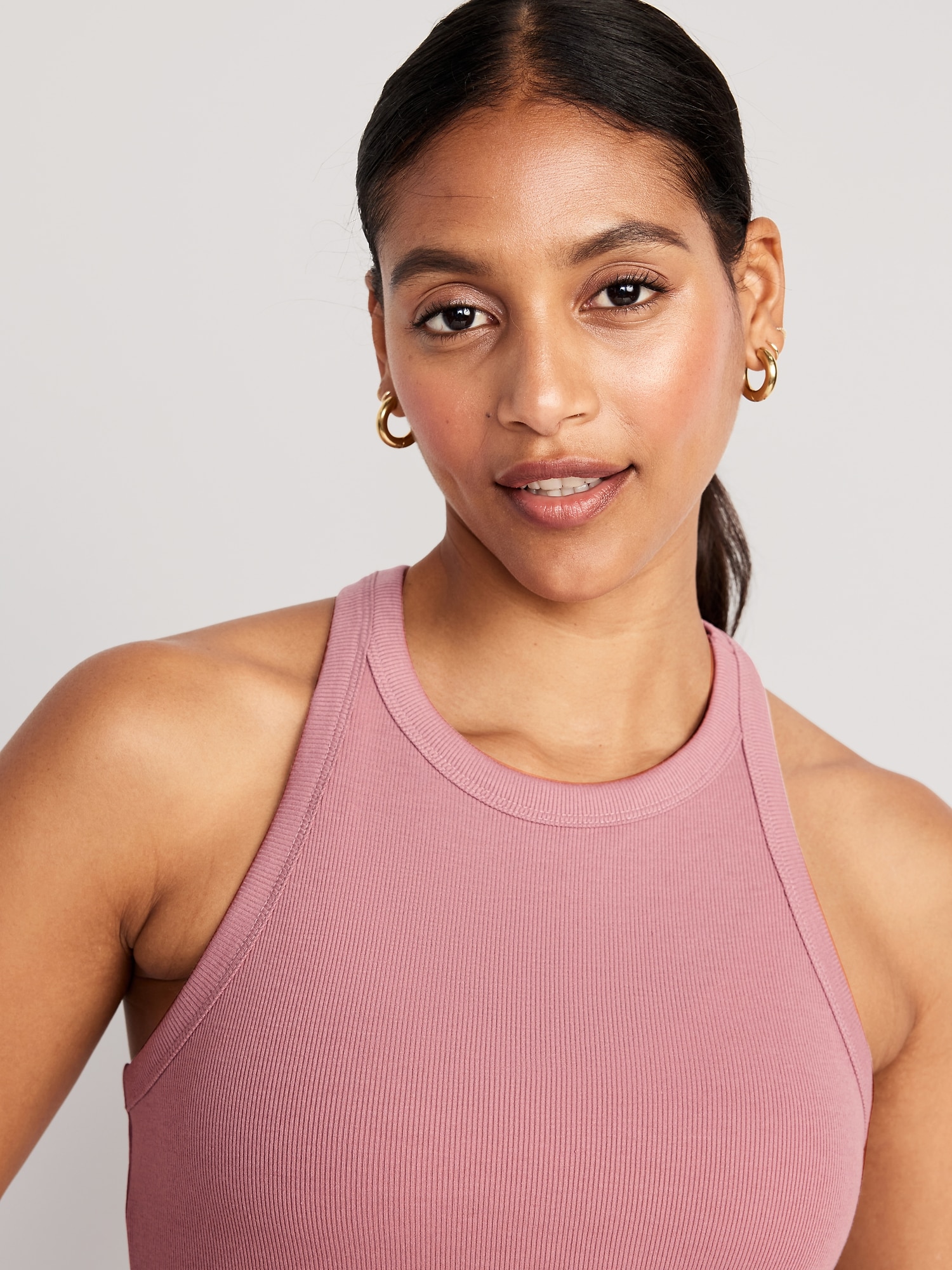 UltraLite Rib-Knit Racerback Tank Top | Old Navy