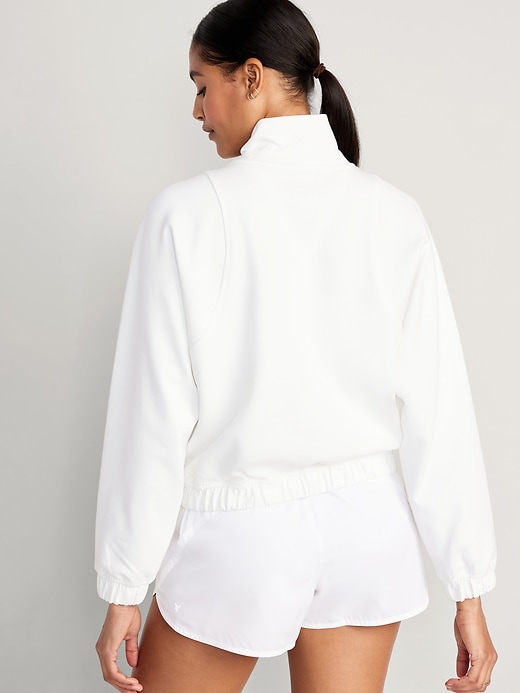 Image number 2 showing, Dynamic Fleece Oversized Half Zip Sweatshirt