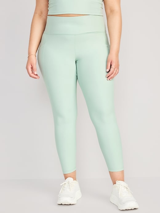 Image number 8 showing, High-Waisted PowerSoft 7/8 Pocket Leggings