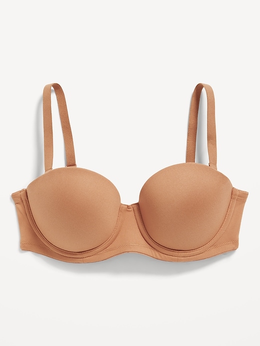 View large product image 1 of 7. Low-Coverage Convertible Strapless Underwire Bra