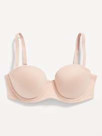 View large product image 4 of 8. Low-Coverage Convertible Strapless Underwire Bra