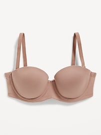 View large product image 4 of 8. Low-Coverage Convertible Strapless Underwire Bra