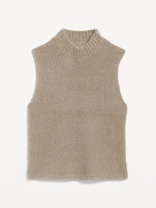 Image number 4 showing, Mock-Neck Eyelash Sweater