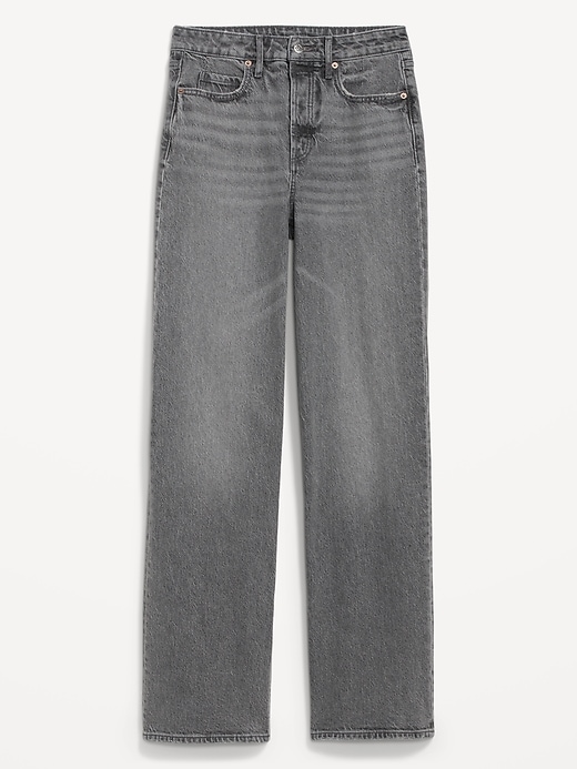 Image number 4 showing, Extra High-Waisted Wide-Leg Jeans