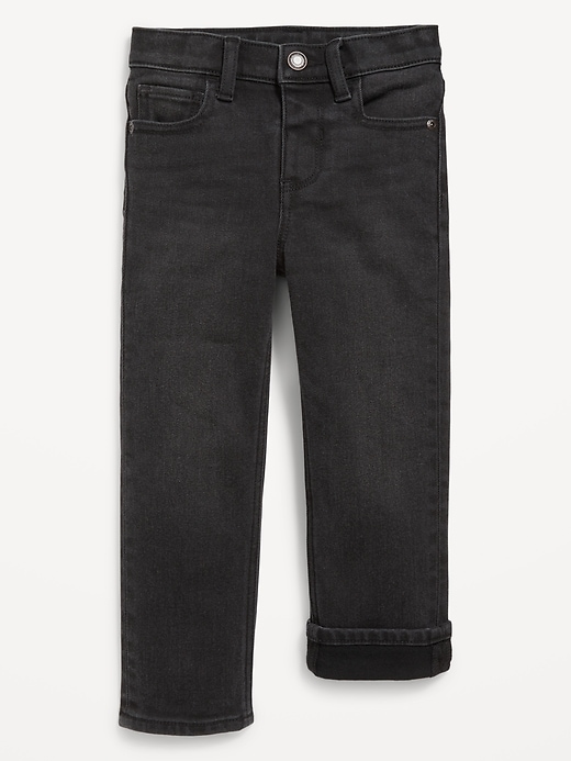 View large product image 1 of 2. Built-In Warm Straight Jeans for Toddler Boys