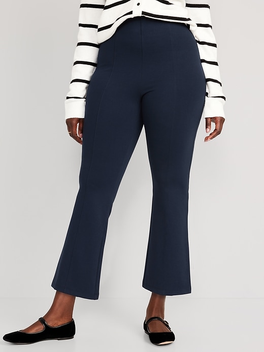 Image number 5 showing, Extra High-Waisted Stevie Crop Kick Flare Pants