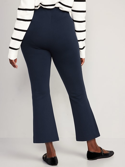Image number 6 showing, Extra High-Waisted Stevie Crop Kick Flare Pants